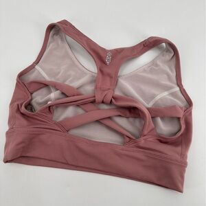 Free People Pink Sports Bra
